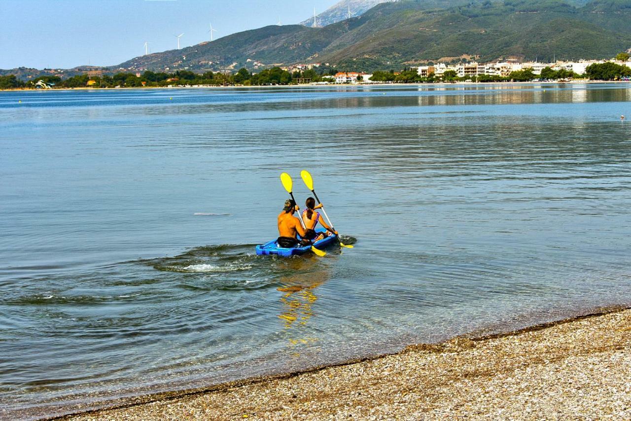 Lepanto Beach Hotel Nafpaktos Exterior photo